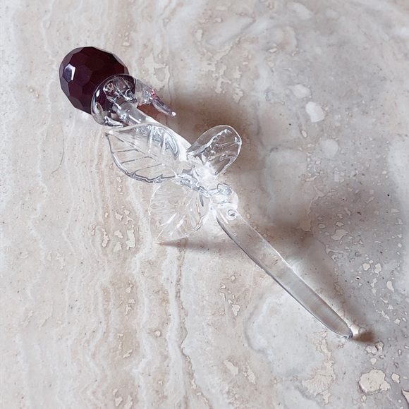 Handmade Crystal Roses - Set of 3 - Picture 6 of 6